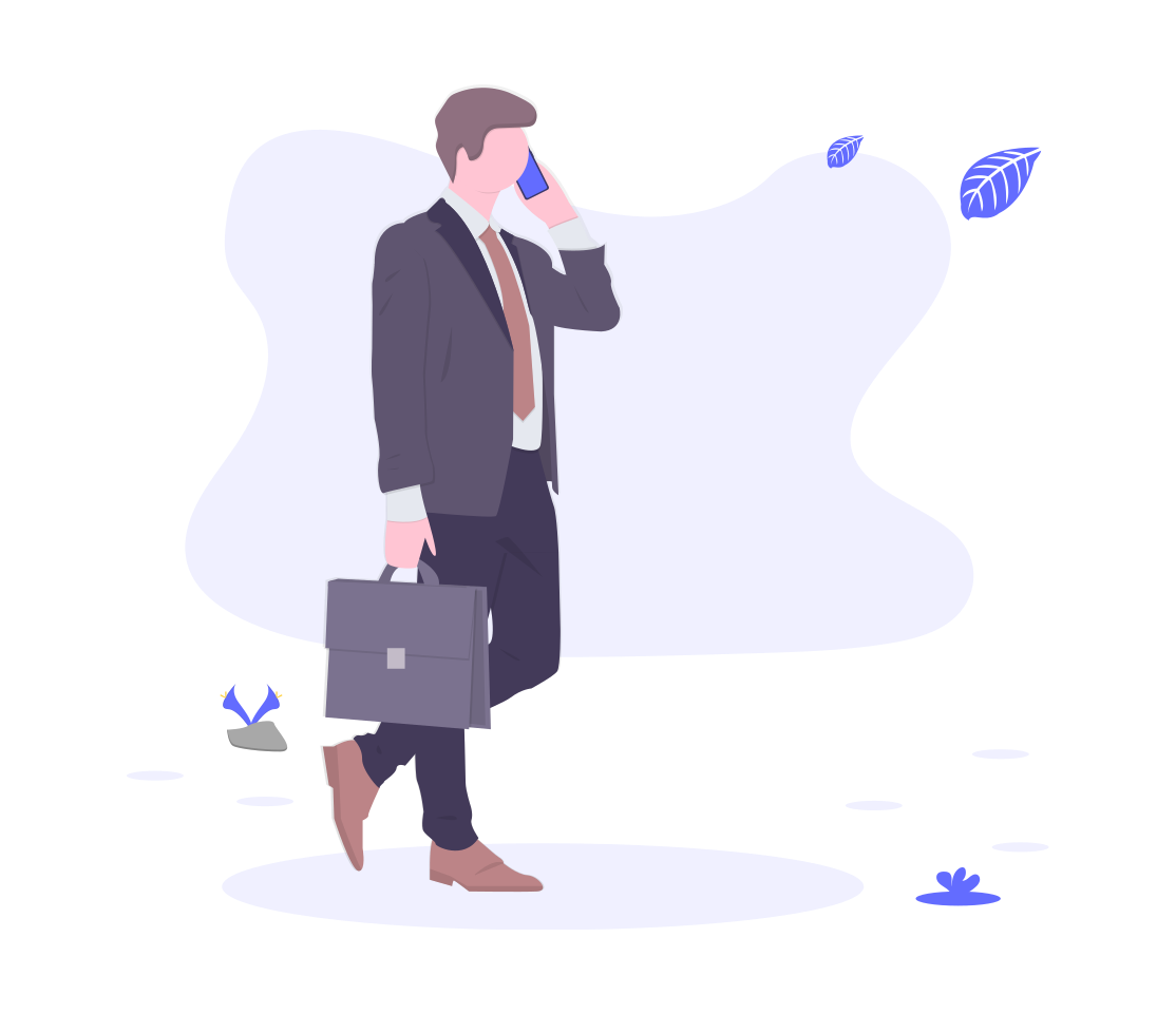 Ilustração de corretor